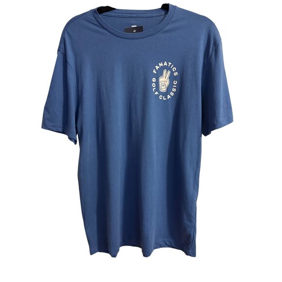 Fanatics Golf Classics Blue Short Sleeve Athletic T-Shirt New Size Medium - Picture 1 of 11